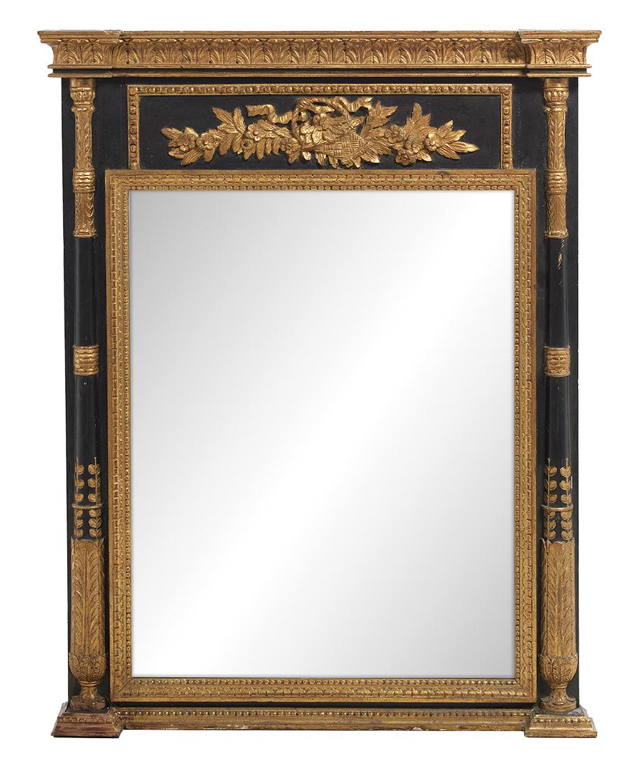 Directoire-Style Parcel-Gilt Looking Glass (1 of 1)