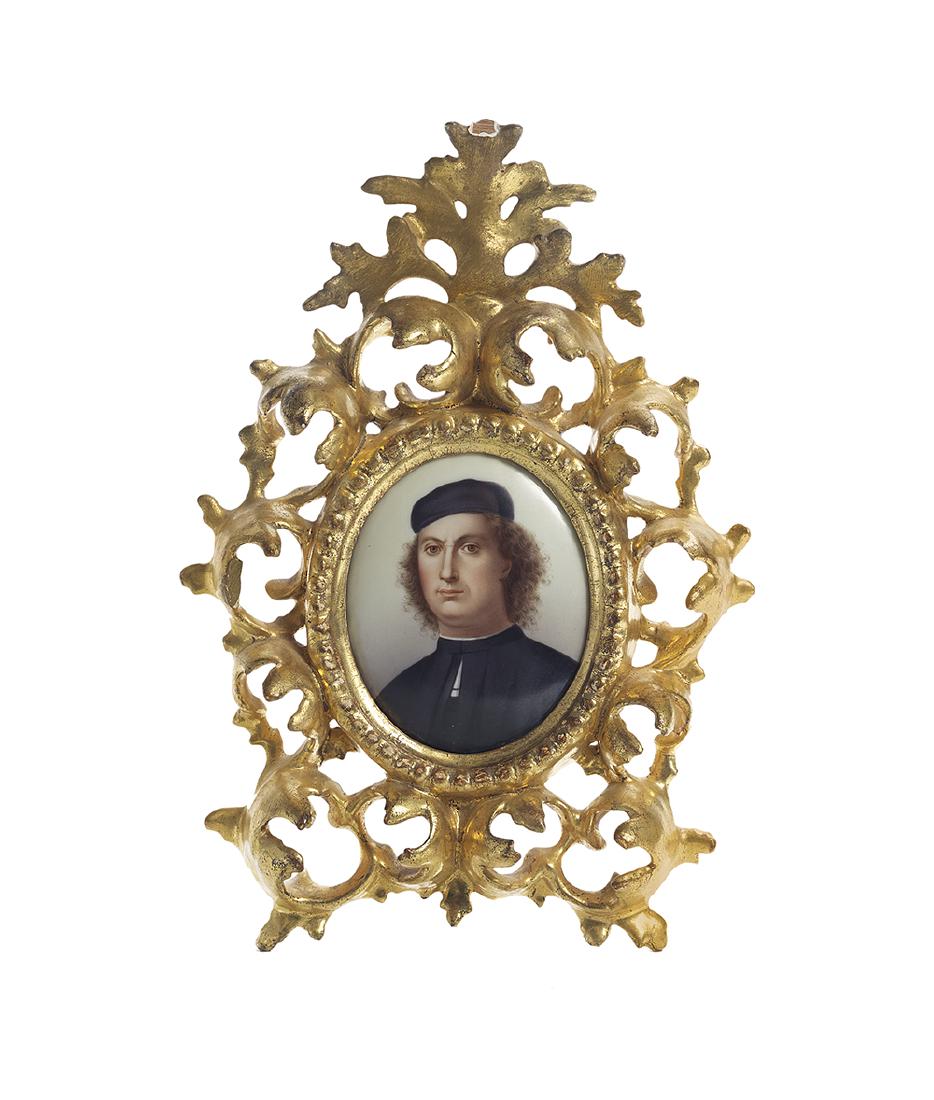 KPM-Style Plaque of Francesco delle Opere (1 of 1)