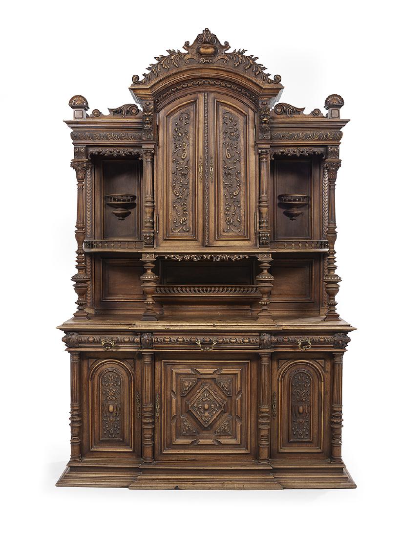 Large Continental Mahogany Cabinet (1 of 2)