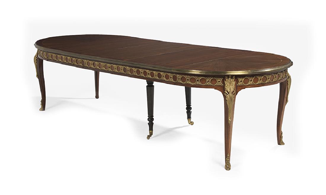 Ormolu-Mounted Mahogany Banquet Table (1 of 3)