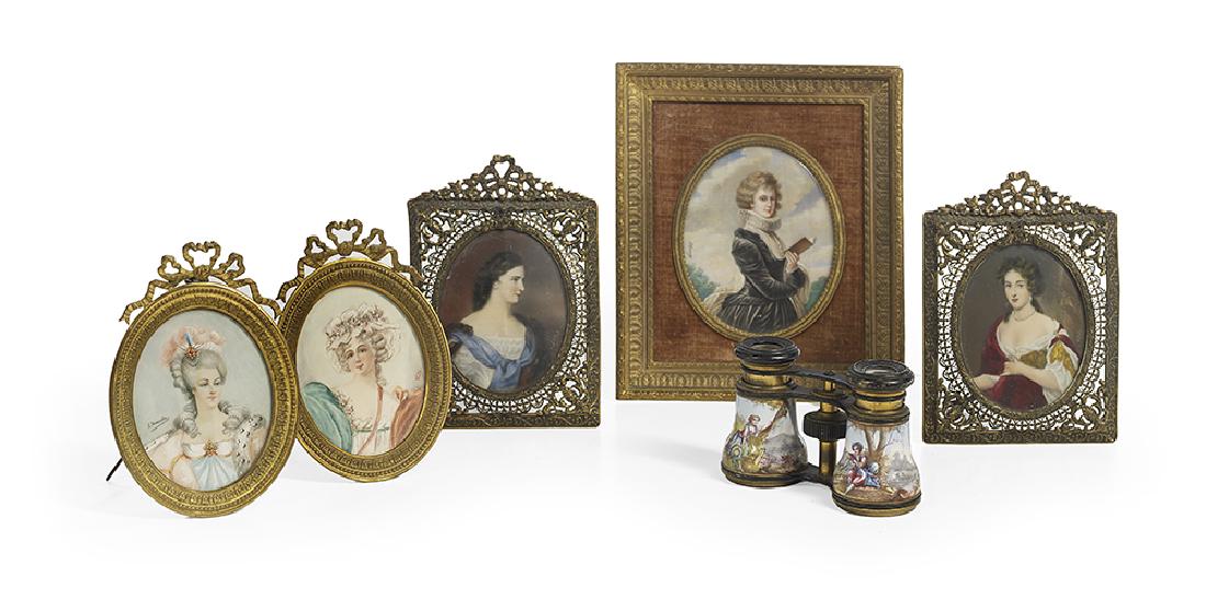 Collection of French Frames and Opera Glasses (1 of 1)