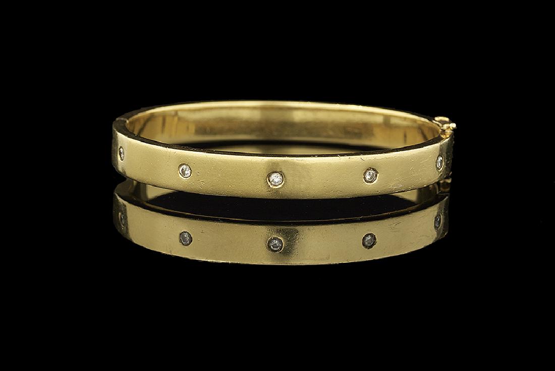 Diamond Bangle Bracelet (1 of 1)