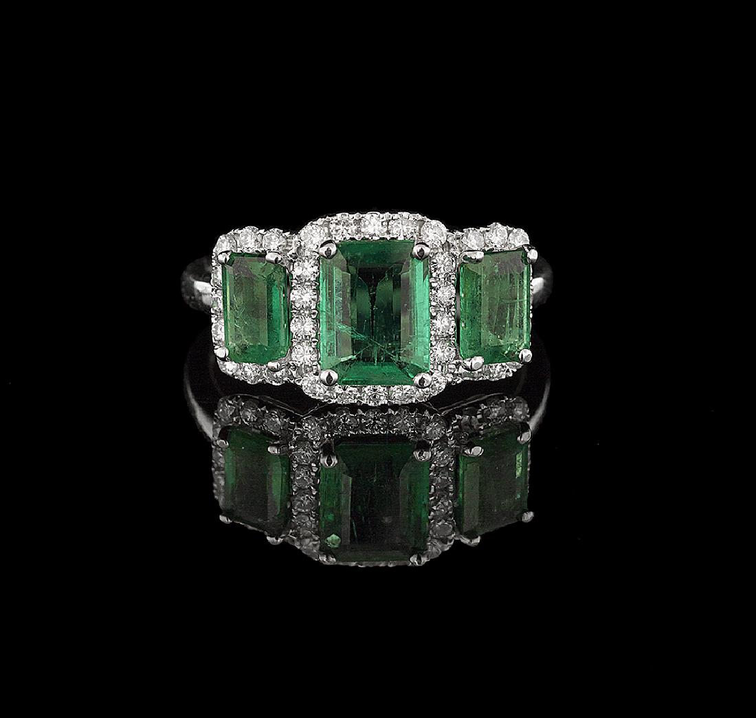 Emerald and Diamond Ring (1 of 1)