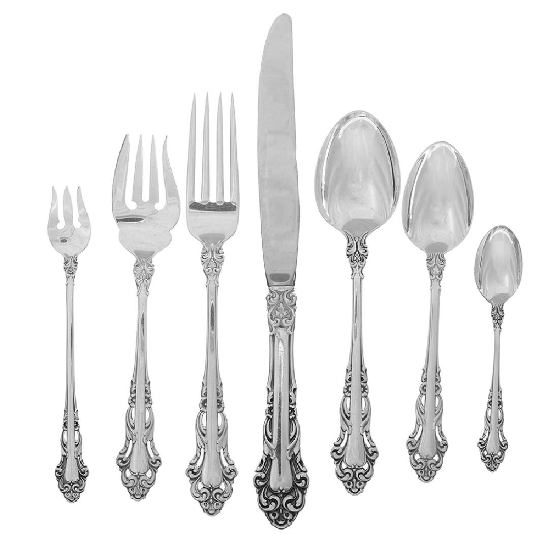 Grande Renaissance Sterling Silver Flatware (1 of 3)
