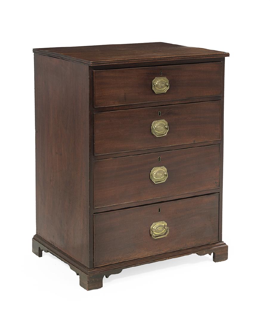 George III Mahogany Chest (1 of 2)
