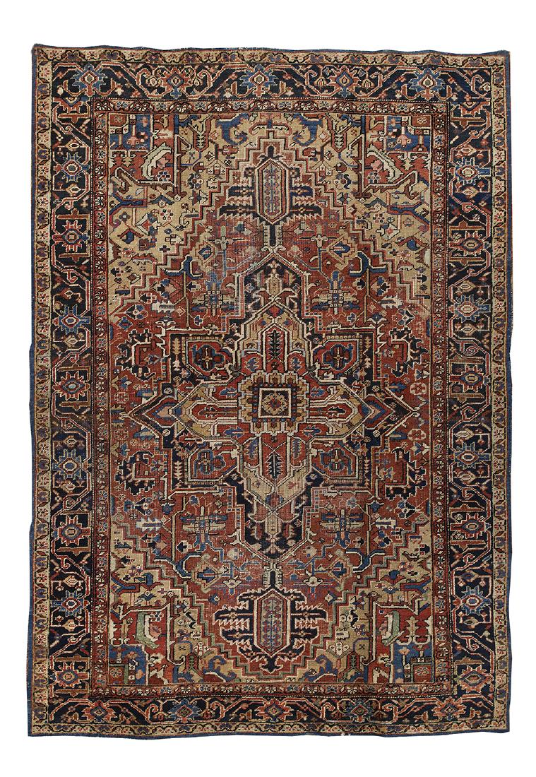 Antique Heriz Carpet (1 of 1)
