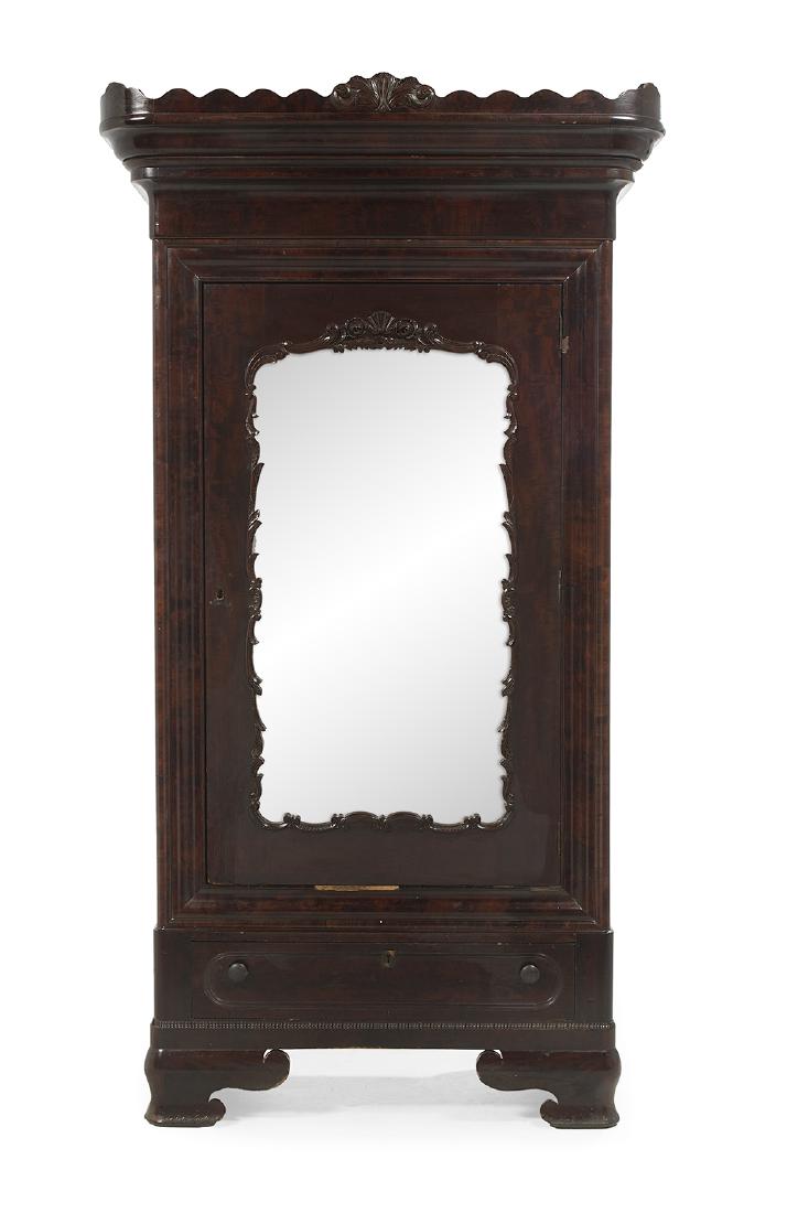 19th Century American Mahogany Armoire (1 of 2)