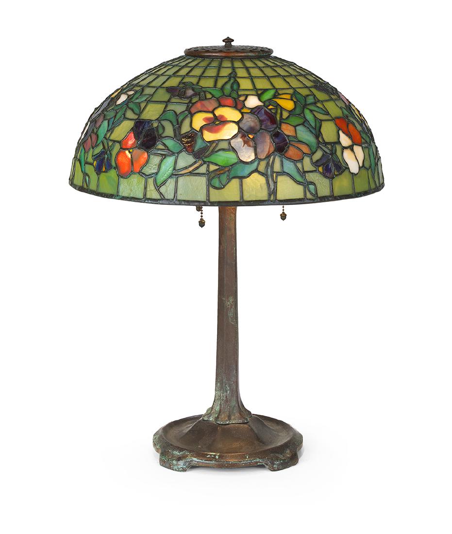 Tiffany Studios Leaded Glass Table Lamp (1 of 9)