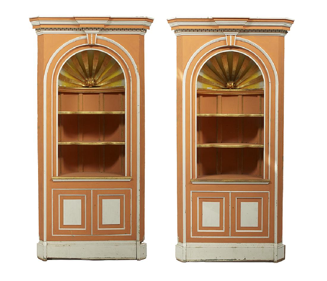 Pair of George III-Style Corner Cabinets (1 of 1)