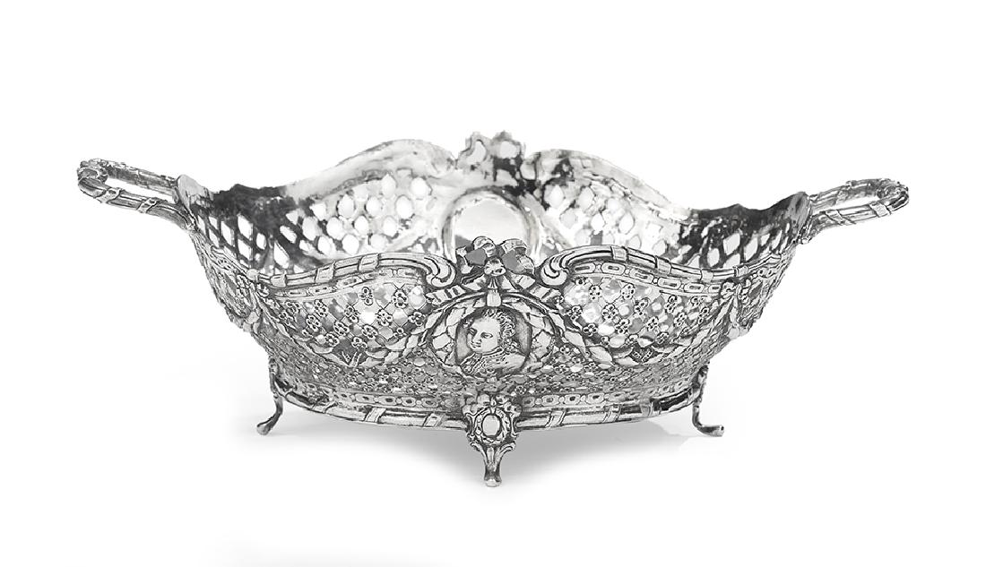 German Silver Fruit Basket (1 of 1)
