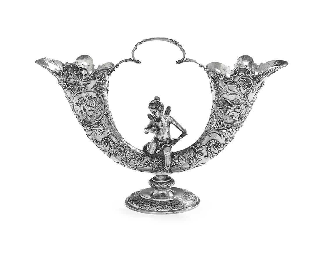 German Silver Double Vase (1 of 1)