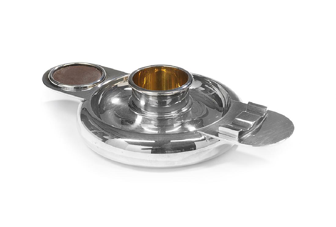 Bulgari Sterling Silver Ashtray (1 of 1)