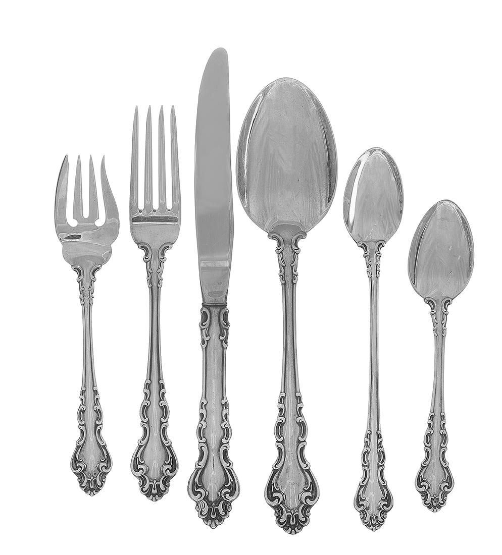 Reed & Barton "Spanish Baroque" Sterling Flatware (1 of 1)