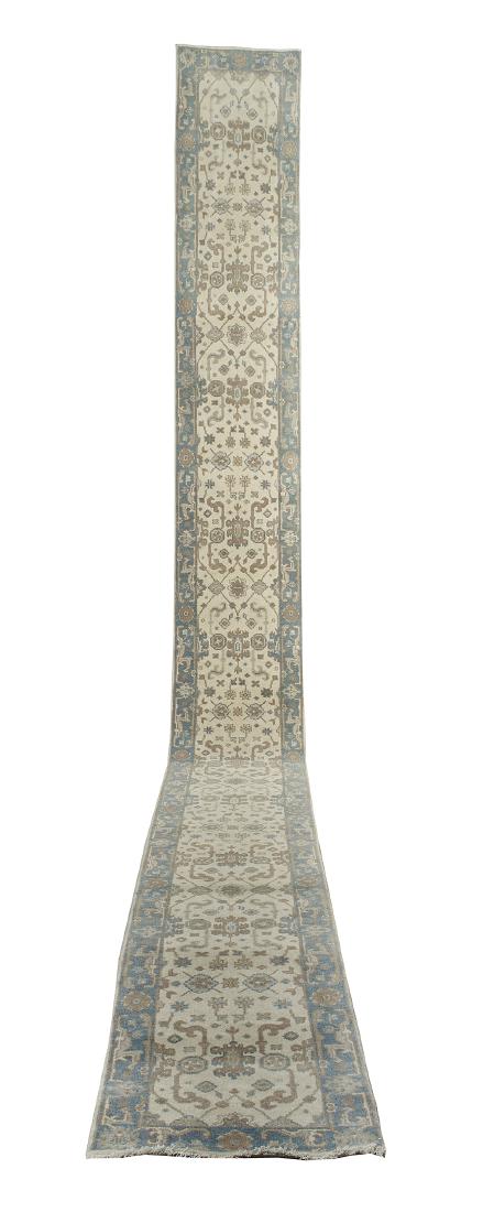 Turkish Angora Oushak Runner (1 of 1)