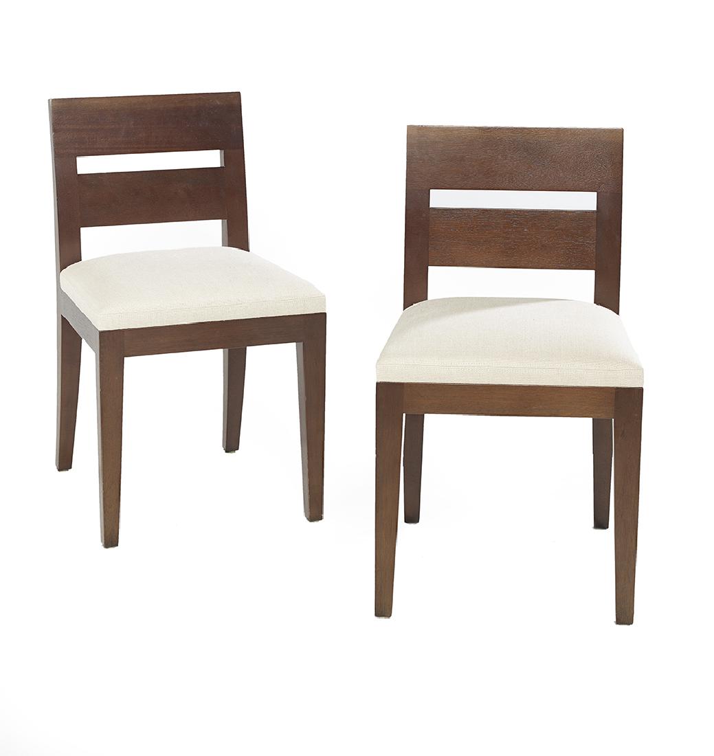 Pair of Christian Liaigre "Archipel" Side Chairs (1 of 3)