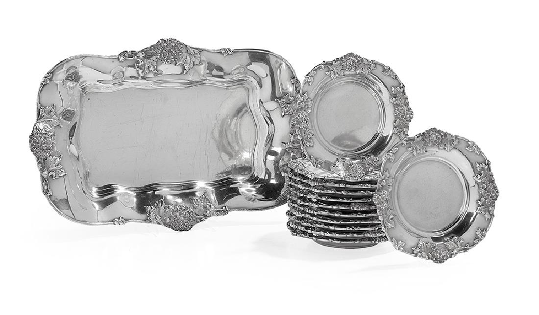 Rare American Sterling Silver Ice Cream Service (1 of 2)