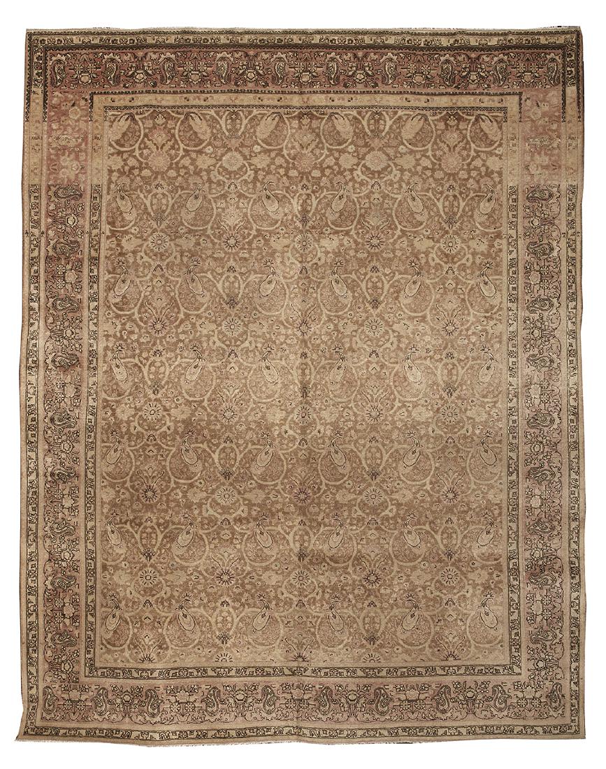Semi-Antique Persian Tabriz Carpet (1 of 1)
