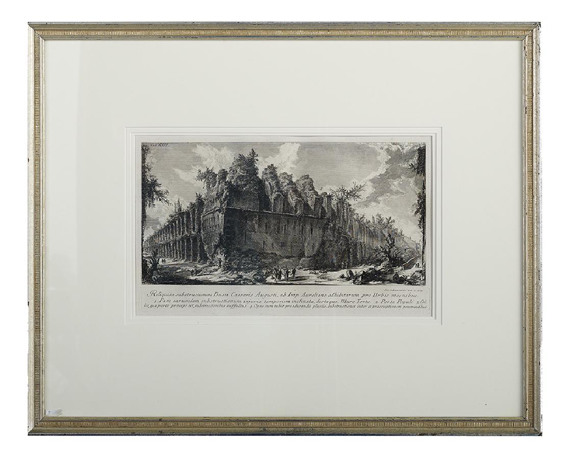 Four Continental Architectural Engravings (1 of 4)