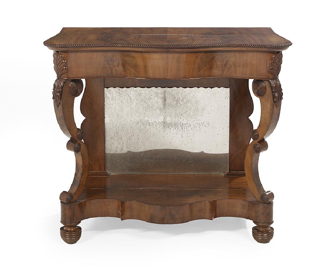 Louis-Philippe Mahogany Pier Table (1 of 4)