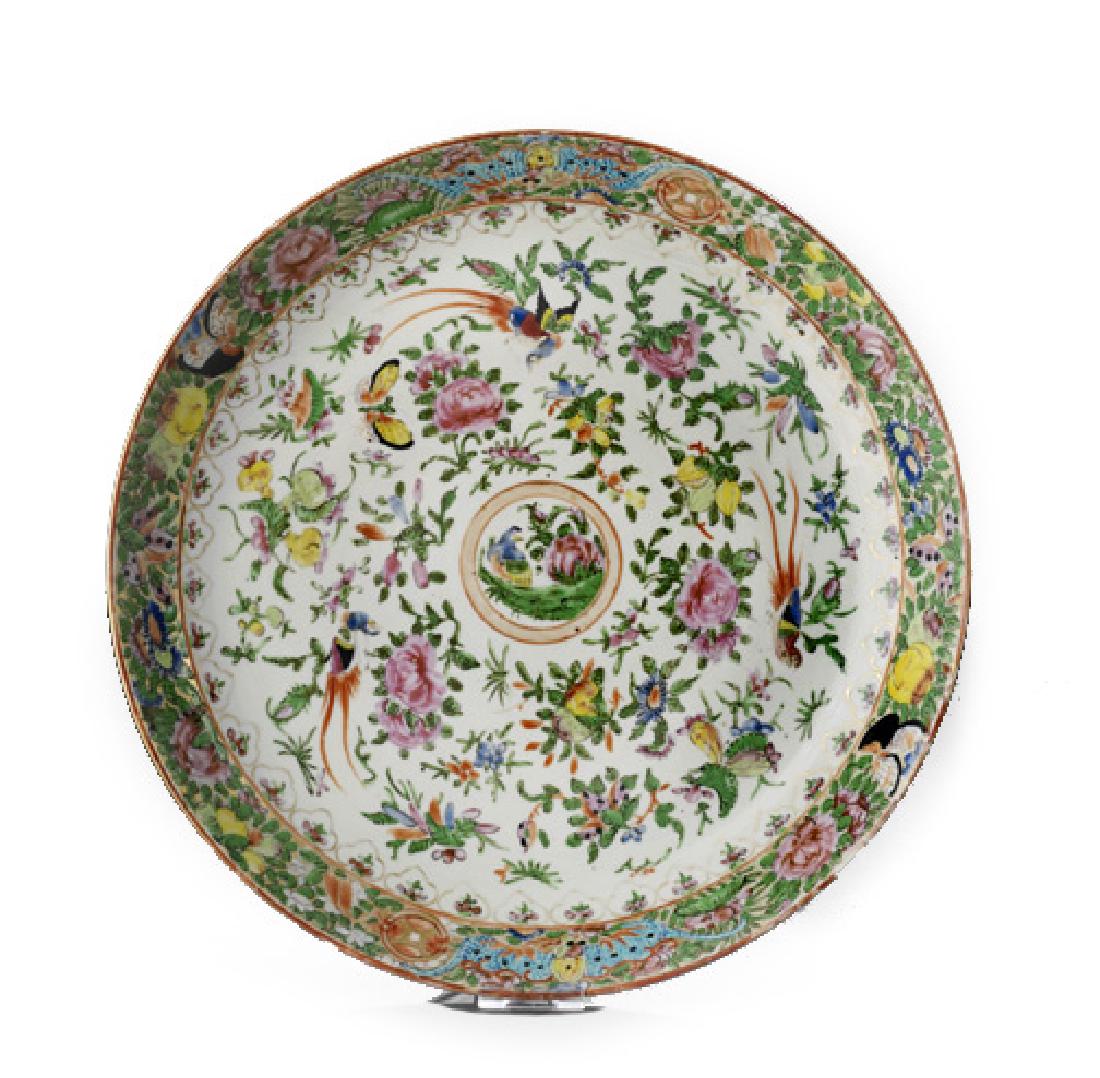 Famille Rose Porcelain Serving Dish (1 of 1)