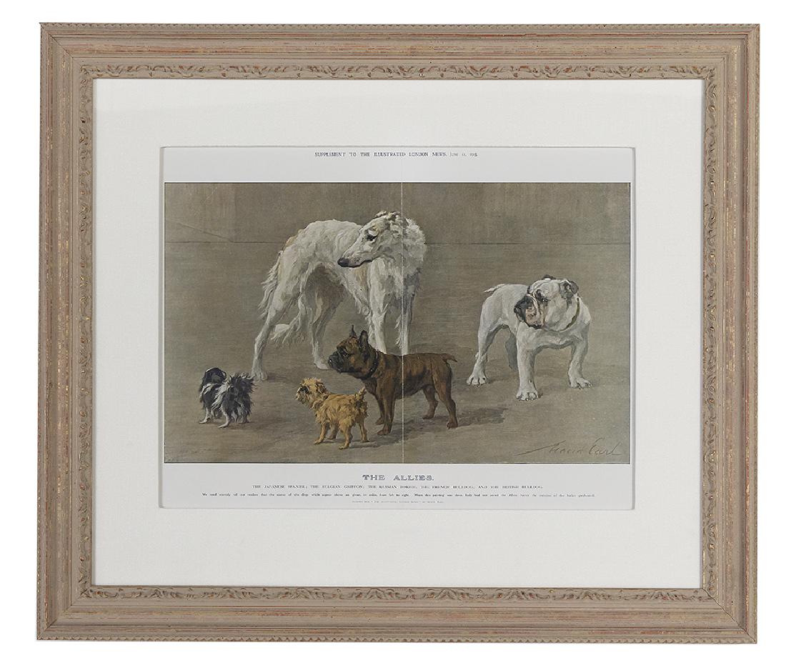 Collection of Three 20th-Century Framed Works (1 of 4)