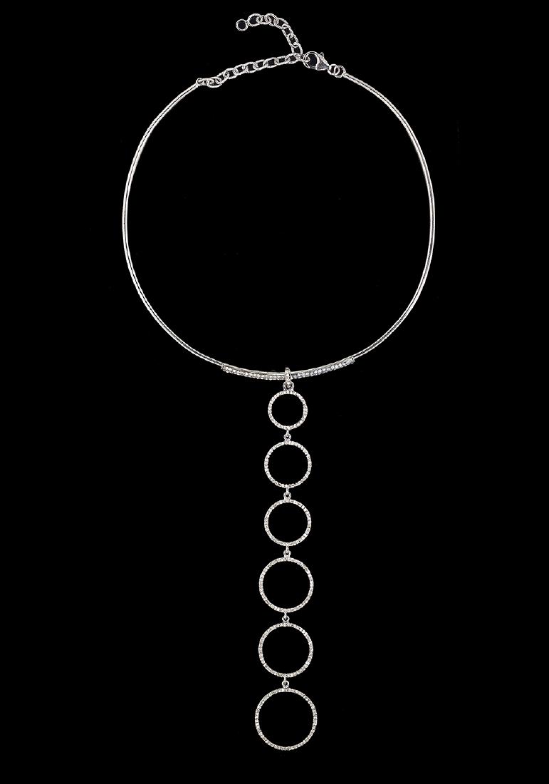 Diamond Choker with Pendant (1 of 1)