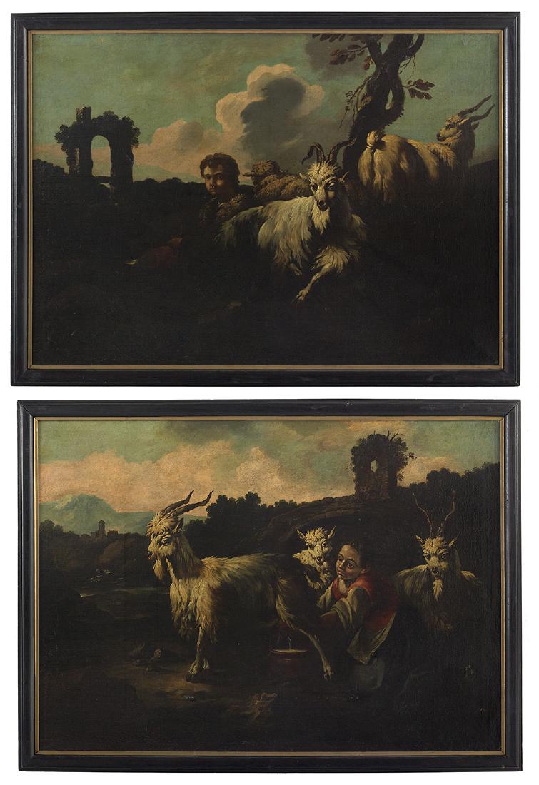 Circle of P.P. Roos, (German, 1655/57-1706) (1 of 4)