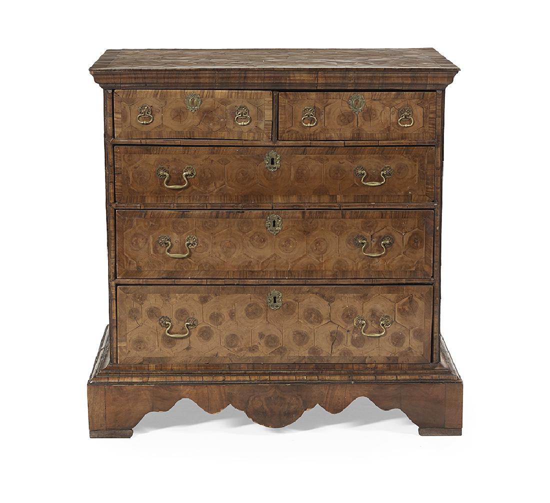 George III Walnut Chest (1 of 3)