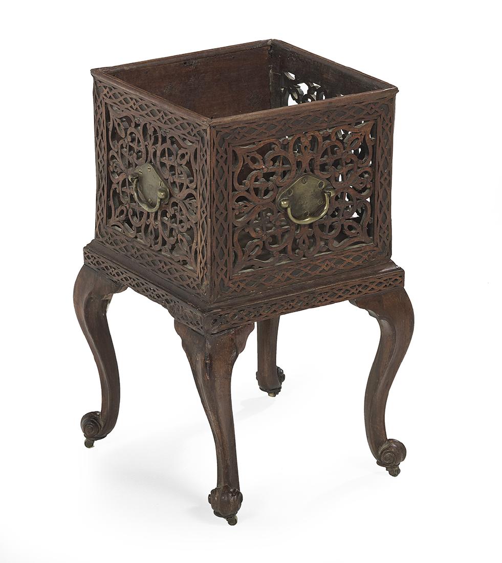 George III Mahogany Jardiniere Stand (1 of 3)