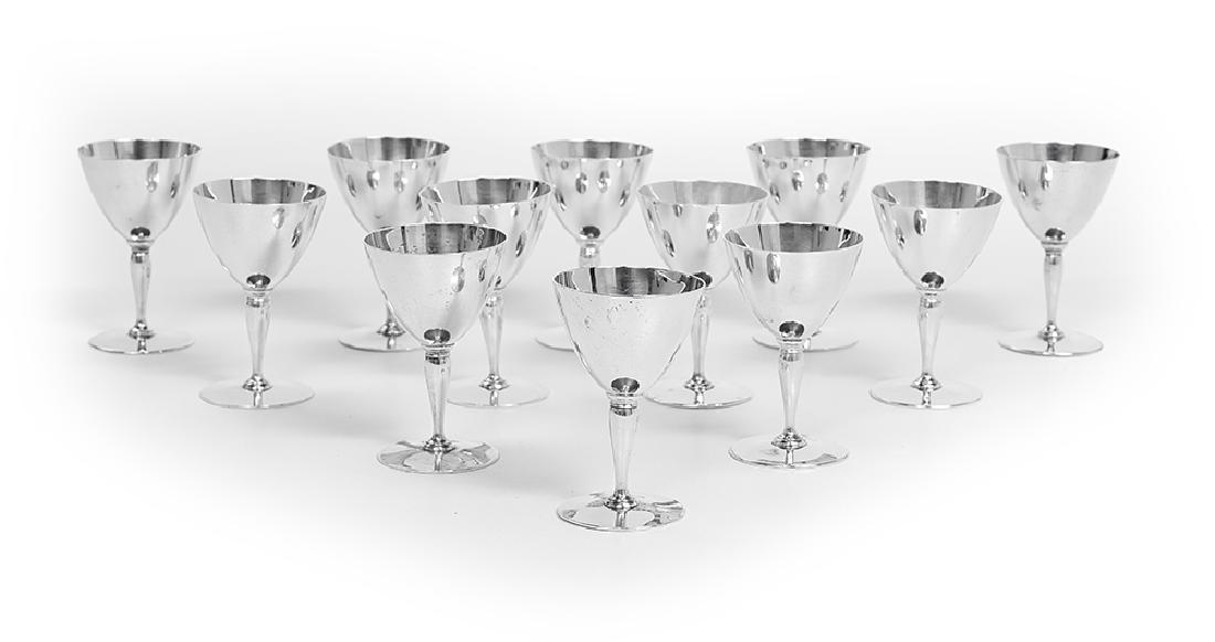 12 Tiffany & Co. Sterling Silver Cordials (1 of 1)