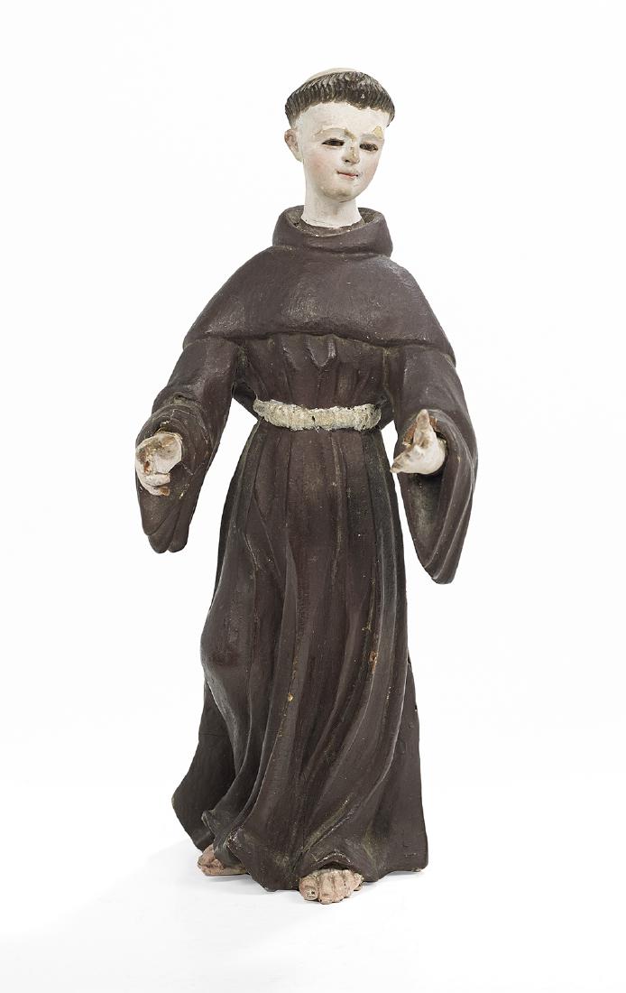 Wooden Figure of St. Anthony of Padua (1 of 4)