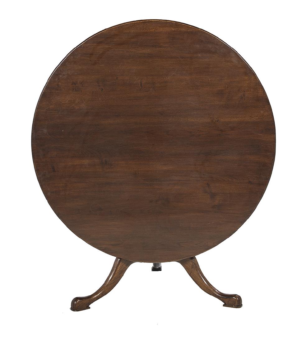 George III-Style Mahogany Tripod Table (1 of 2)