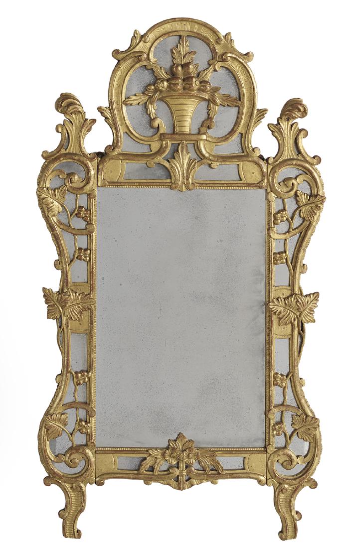 Italian Giltwood Mirror in the Rococo Taste (1 of 1)