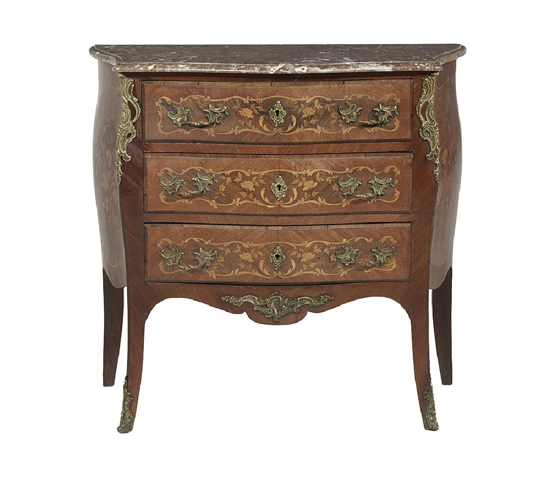 Ormolu-Mounted Marble-Top Commode (1 of 2)
