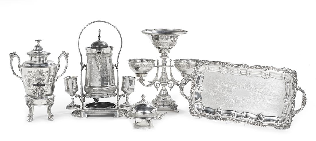 Five Pieces of American and Other Silverplate (1 of 1)