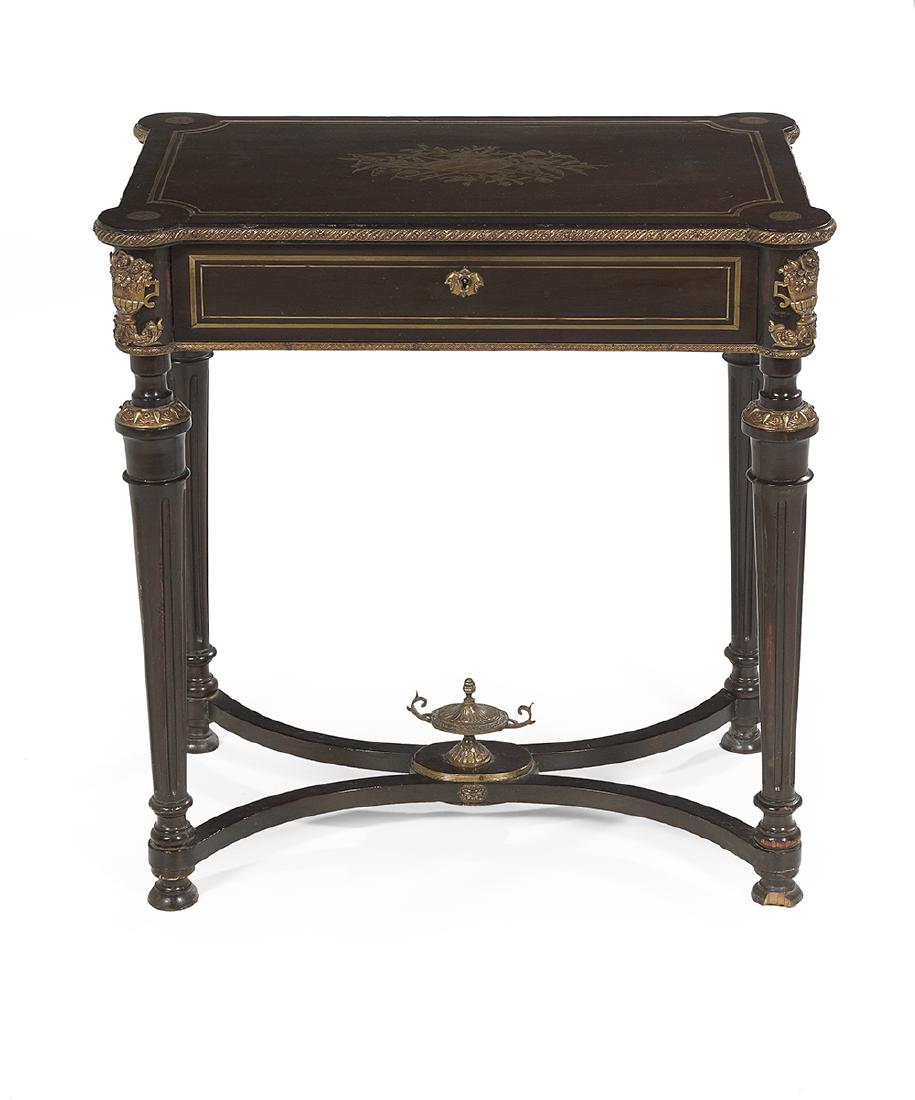 Napoleon III Mahogany Dressing Table (1 of 3)