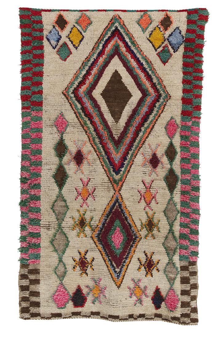 Semi-Antique Moroccan Carpet (1 of 1)