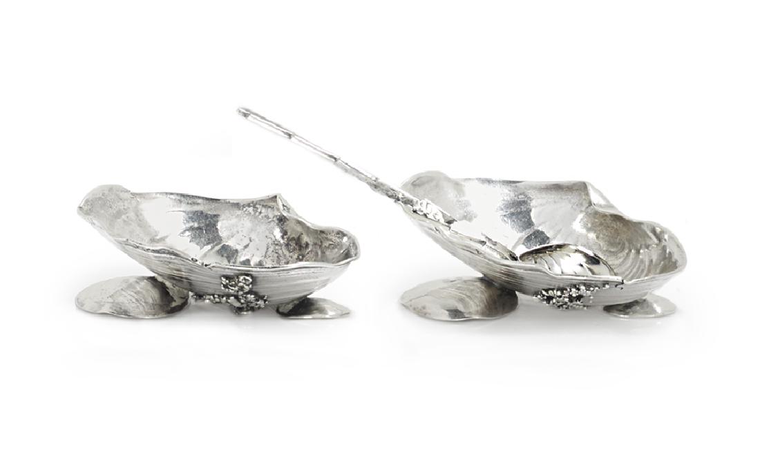 Two Gorham "Narragansett"-Style Silver Salt Cellars (1 of 2)
