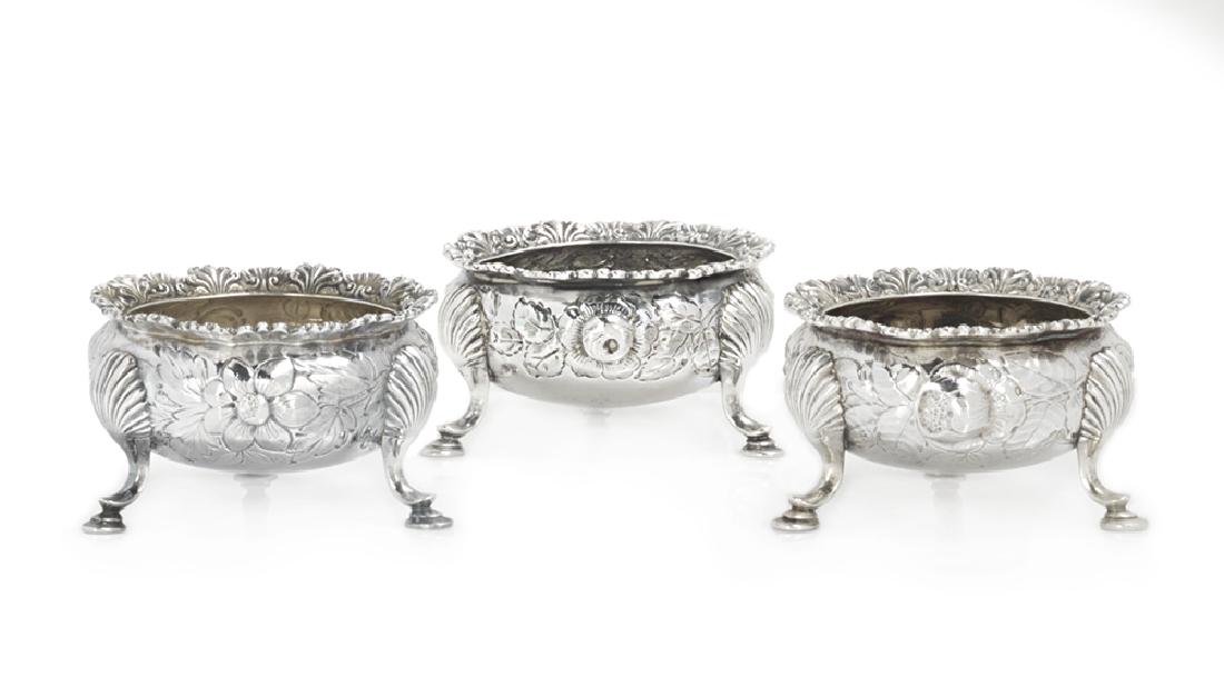Trio of Gorham Sterling Silver Salt Cellars (1 of 3)