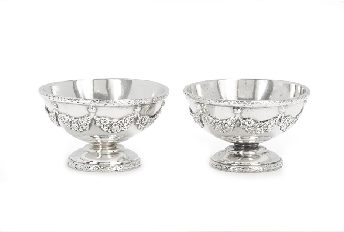 Pair of Durgin Sterling Silver Salt Cellars (1 of 2)