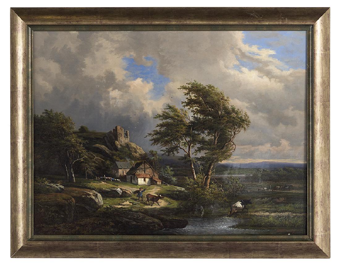 Jean-Baptiste Kindermans (Belgian, ca. 1822-1876) (1 of 3)