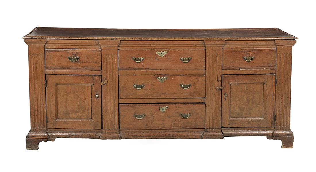 English Polychrome Pine Dresser (1 of 2)