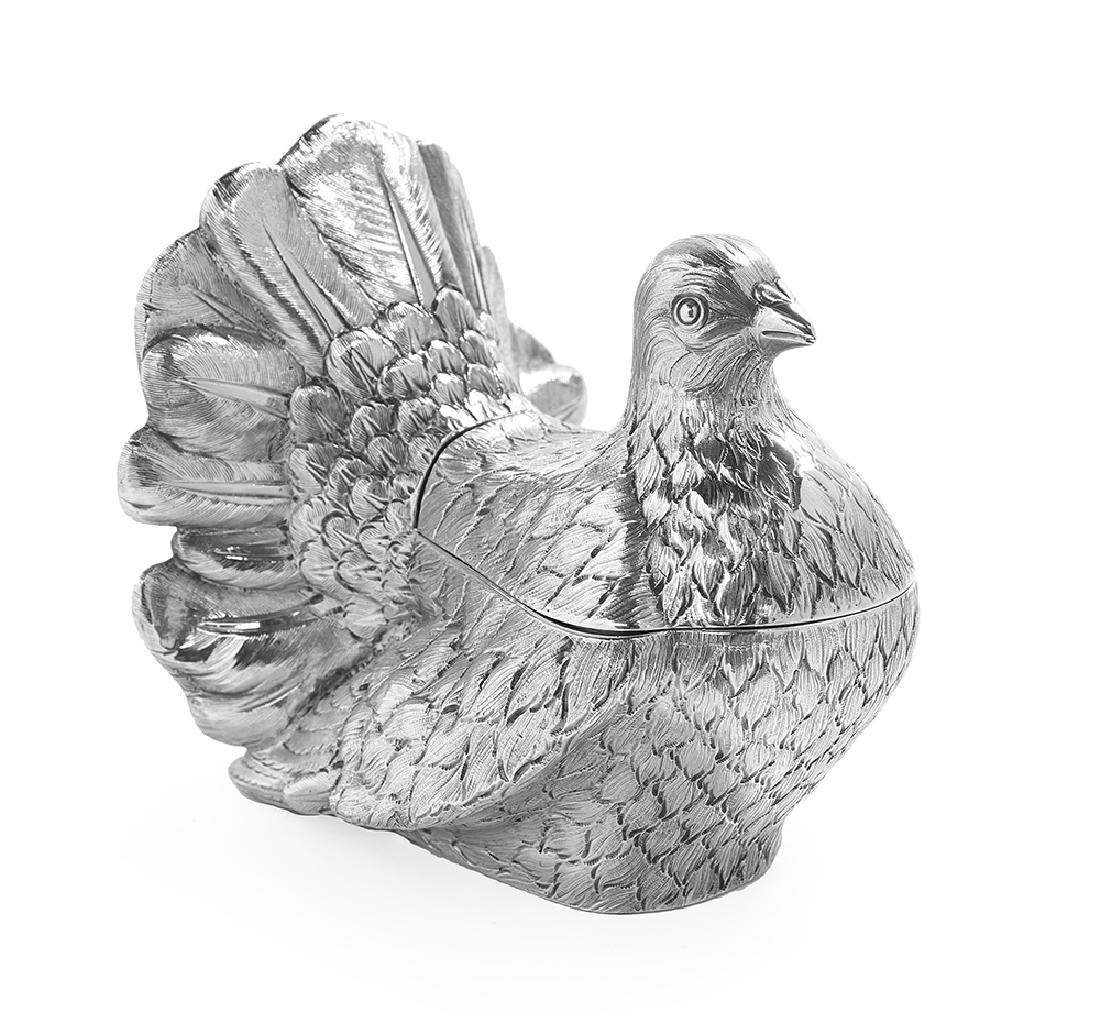 Tiffany & Co. Silver Figural Tea Caddy (1 of 1)