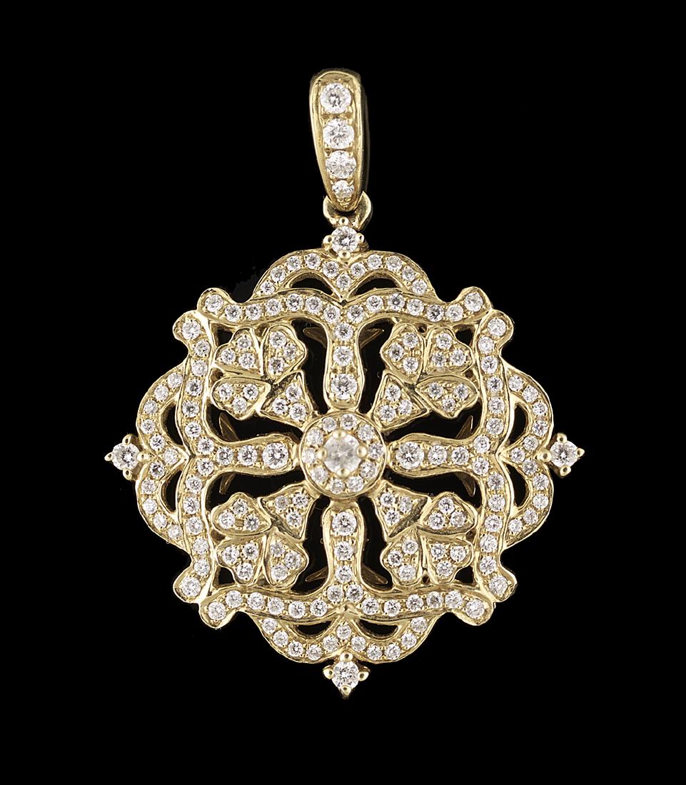 Charles Krypell Diamond Pendant (1 of 1)