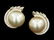 Pearl and Diamond Earrings