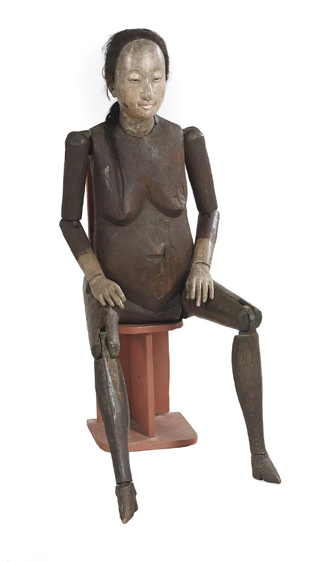 Rare Life-Sized Chinese Female Lay Figure (1 of 4)