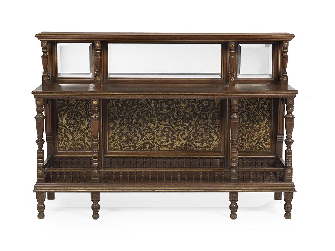 Victorian Parcel-Gilt Mahogany Server (1 of 2)