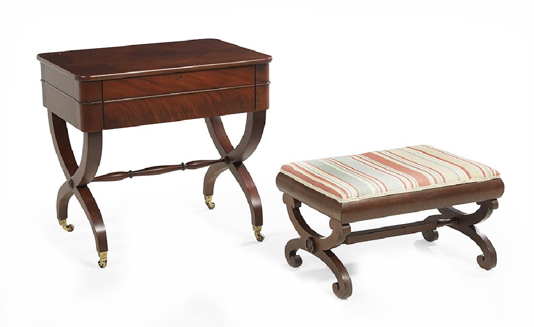 American Classical Stool and Dressing Table (1 of 1)