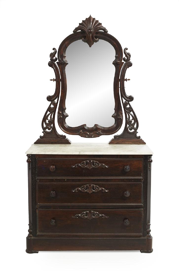 American Rococo Revival Dresser (1 of 2)