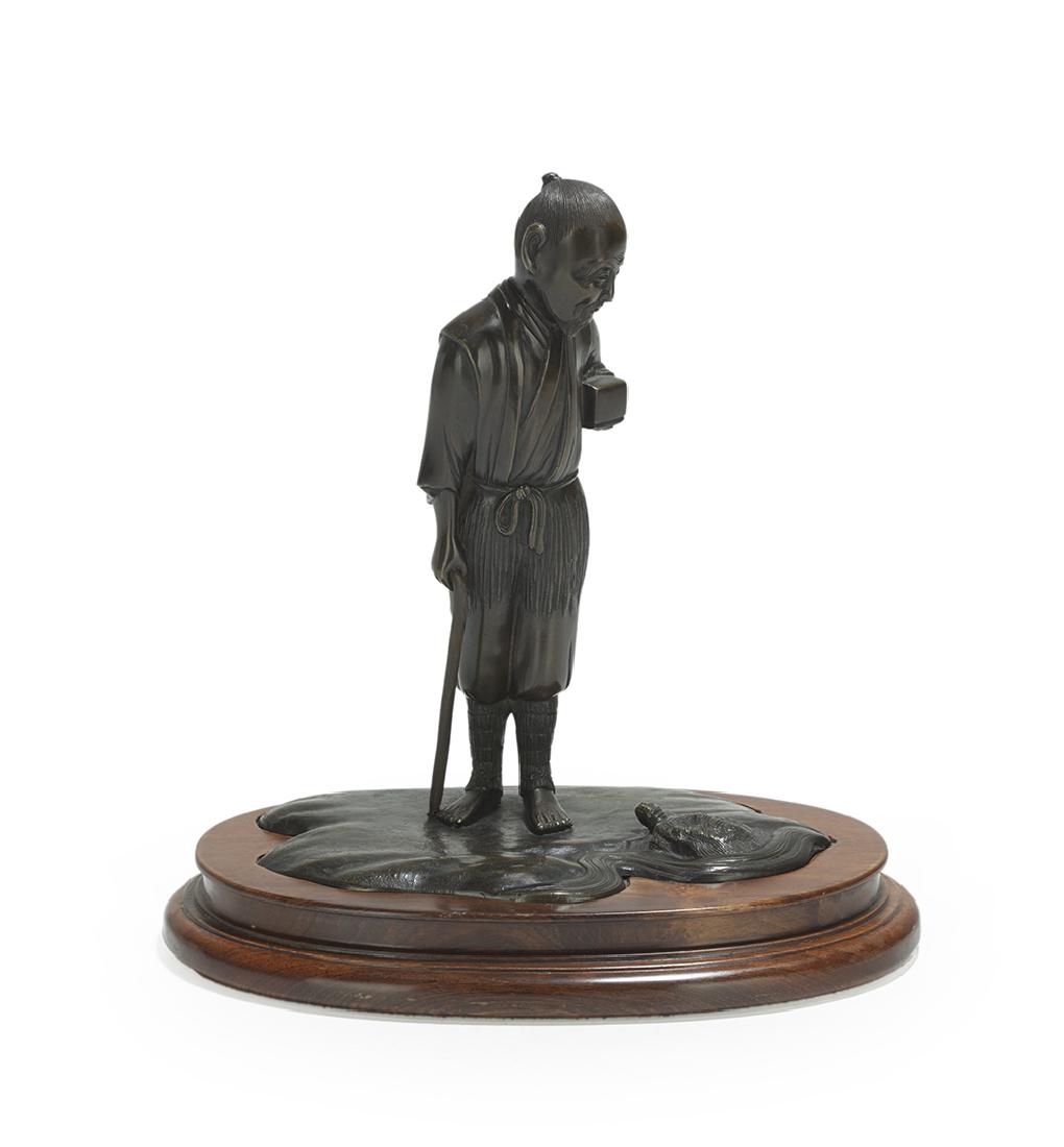 Japanese Bronze Figure (1 of 1)